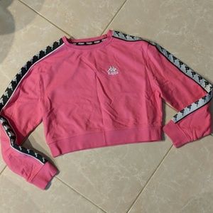 Kappa crop sweat shirt